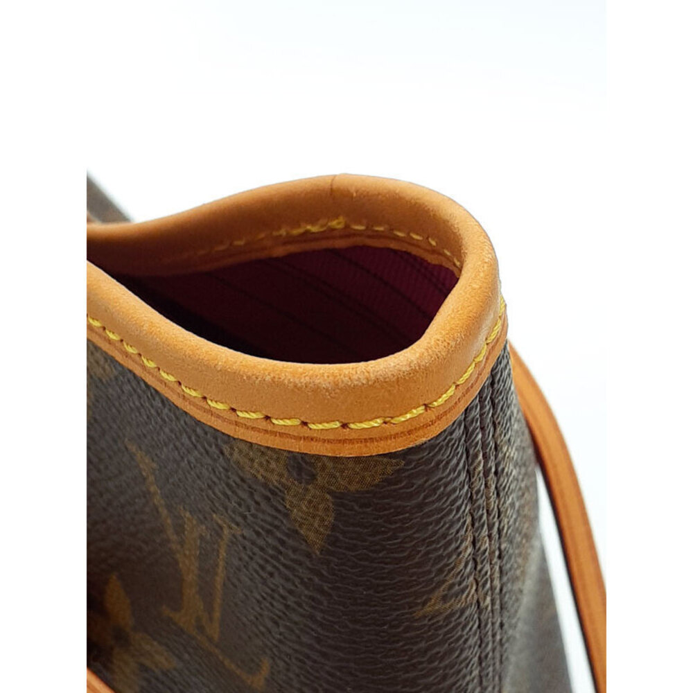 Louis Vuitton Monogram Leather Brown Neverfull Tote Bag - Picture 8 of 8